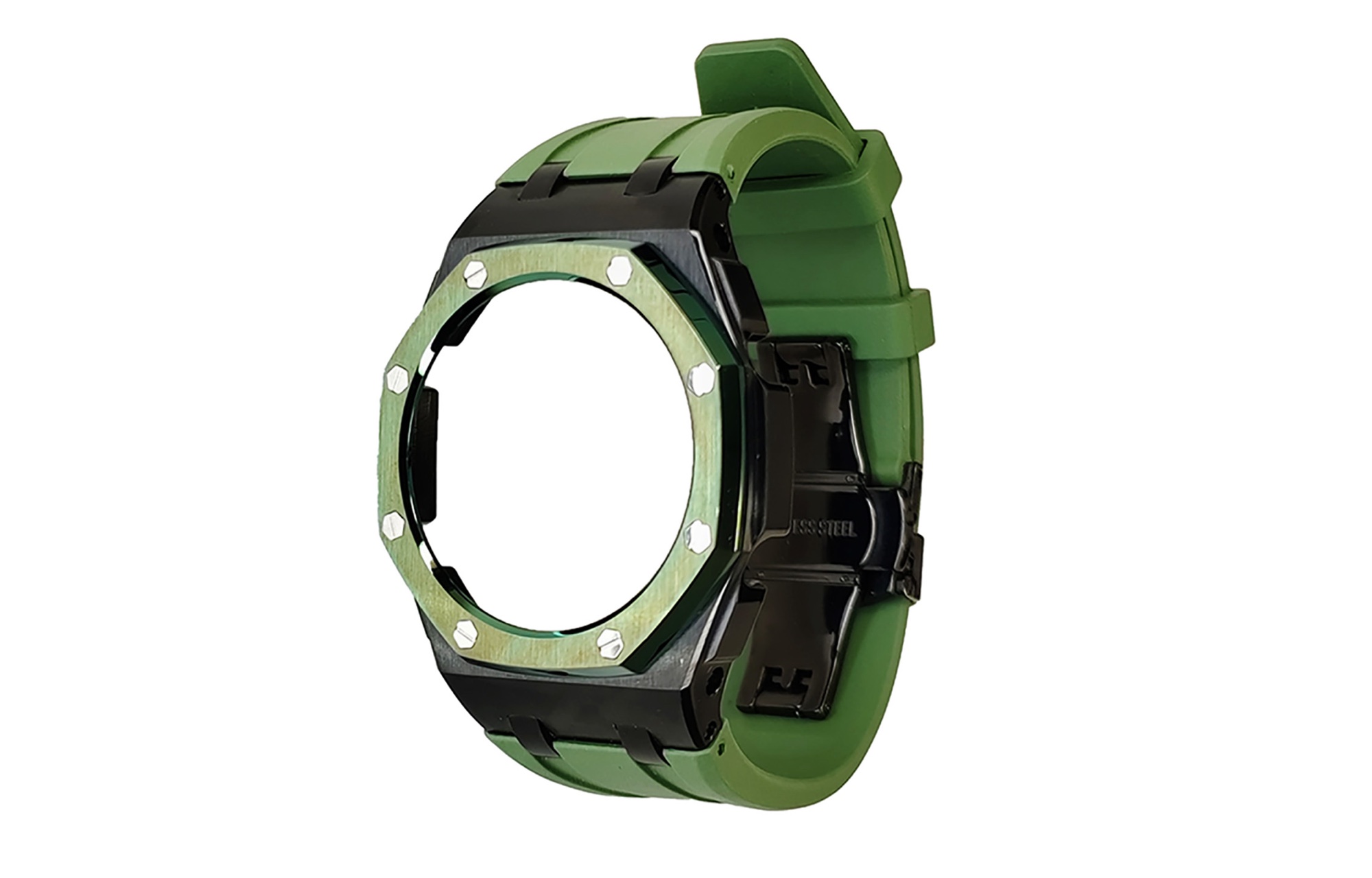 316L Green Case and FKM Strap Set for GA-2100 product image 316L Green Case and FKM Strap Set for GA-2100 product image